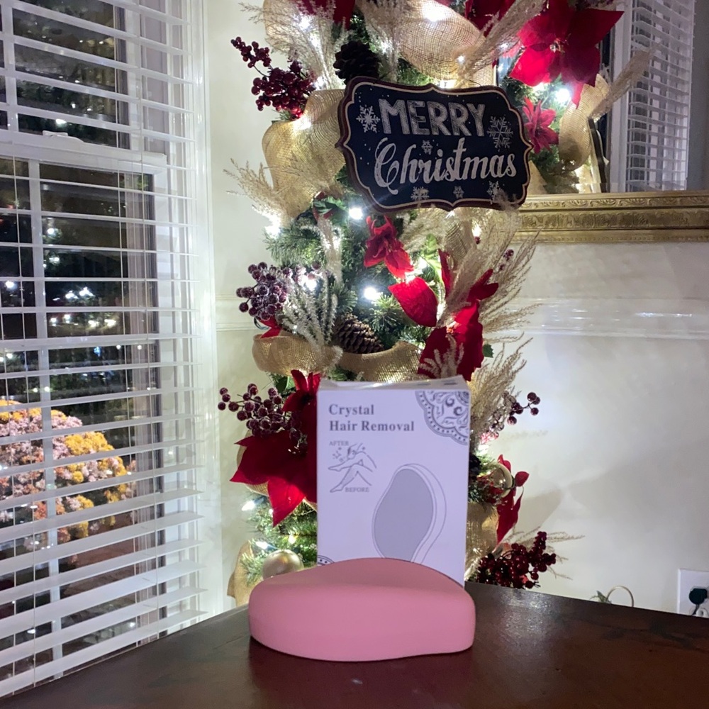 Pink Crystal Hair Removal Tool
